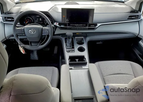 2025 Toyota Sienna Le from USA, damaged, VIN 5TDKRKEC0SS278121